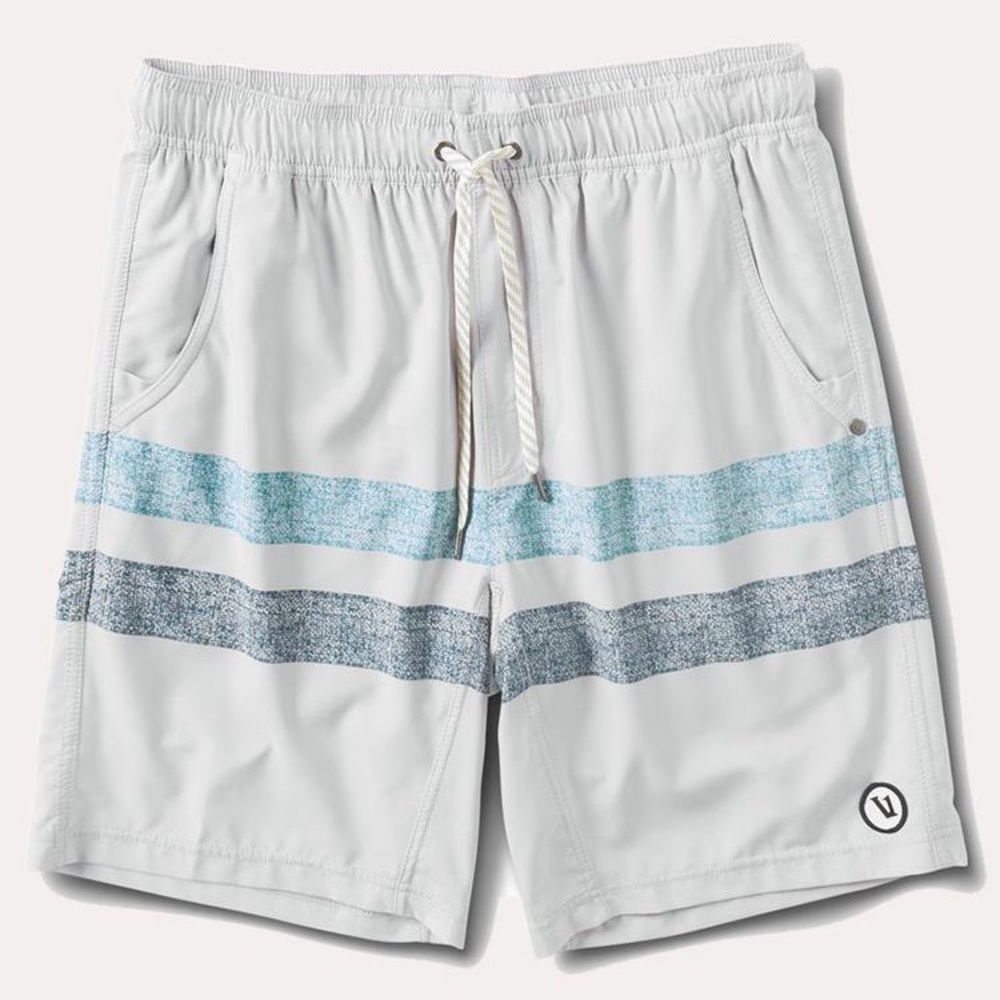 Vuori Striped Kore Workout Shorts Medium